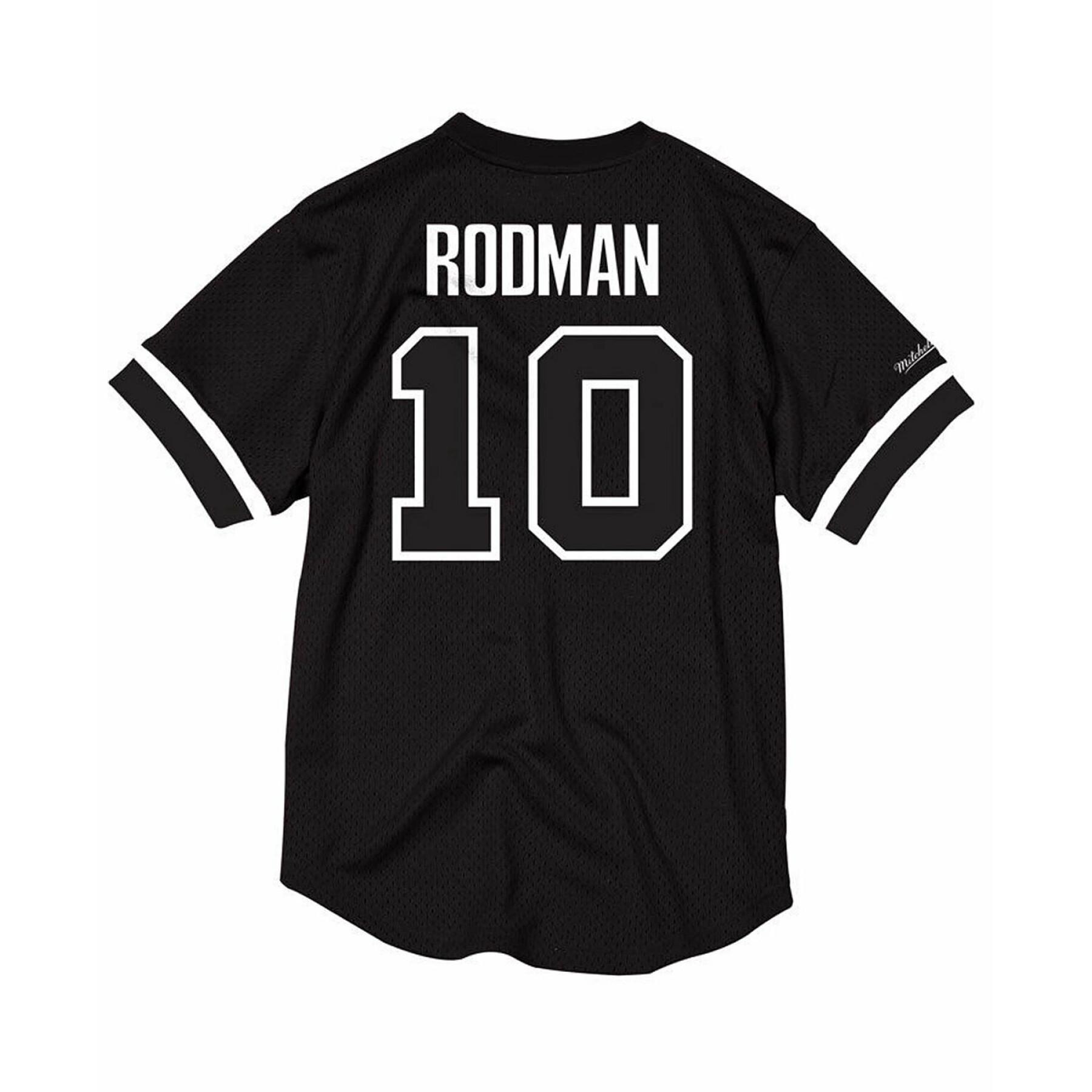 T-shirt Detroit Pistons black & white Dennis Rodman