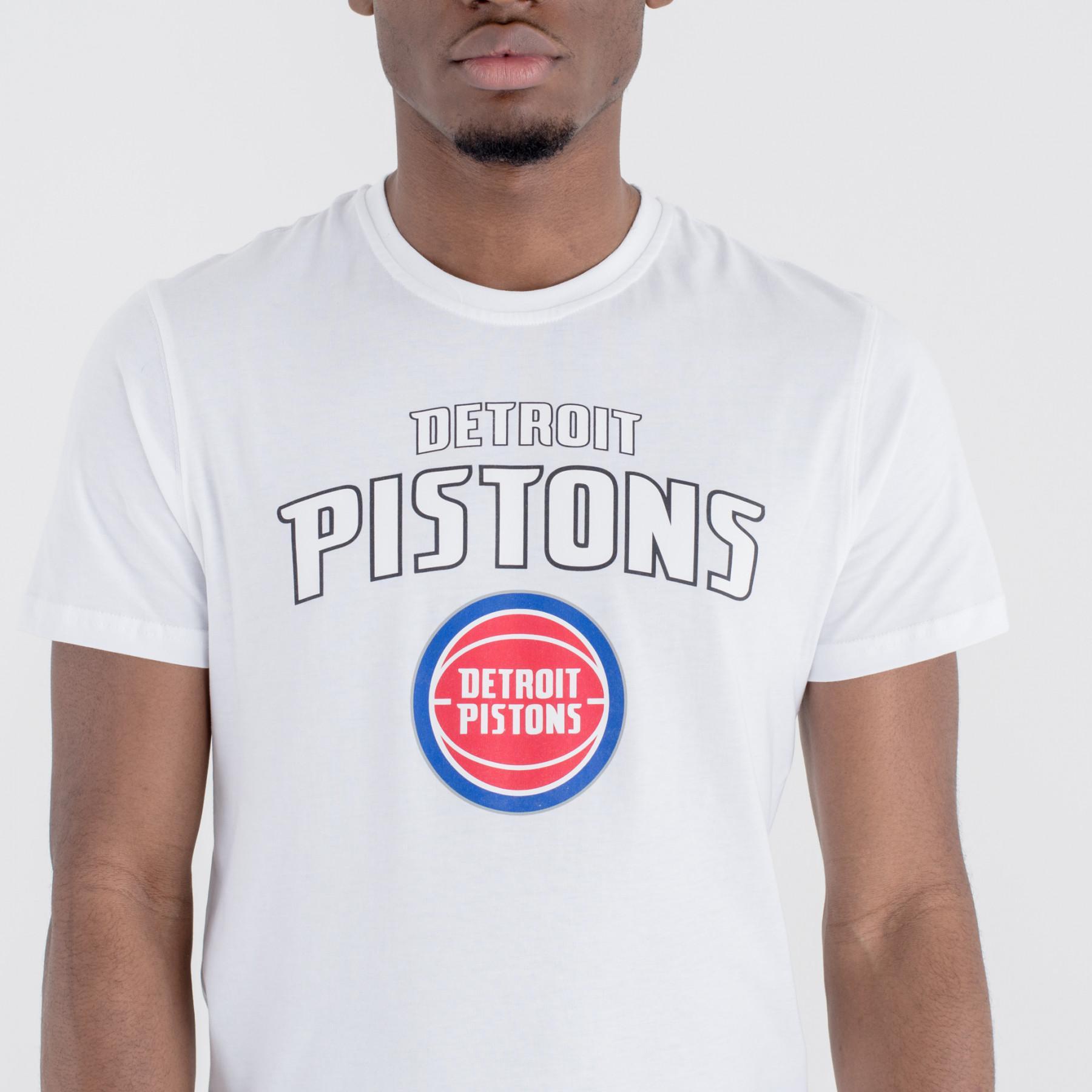  New EraT - s h i r t   logo Detroit Pistons
