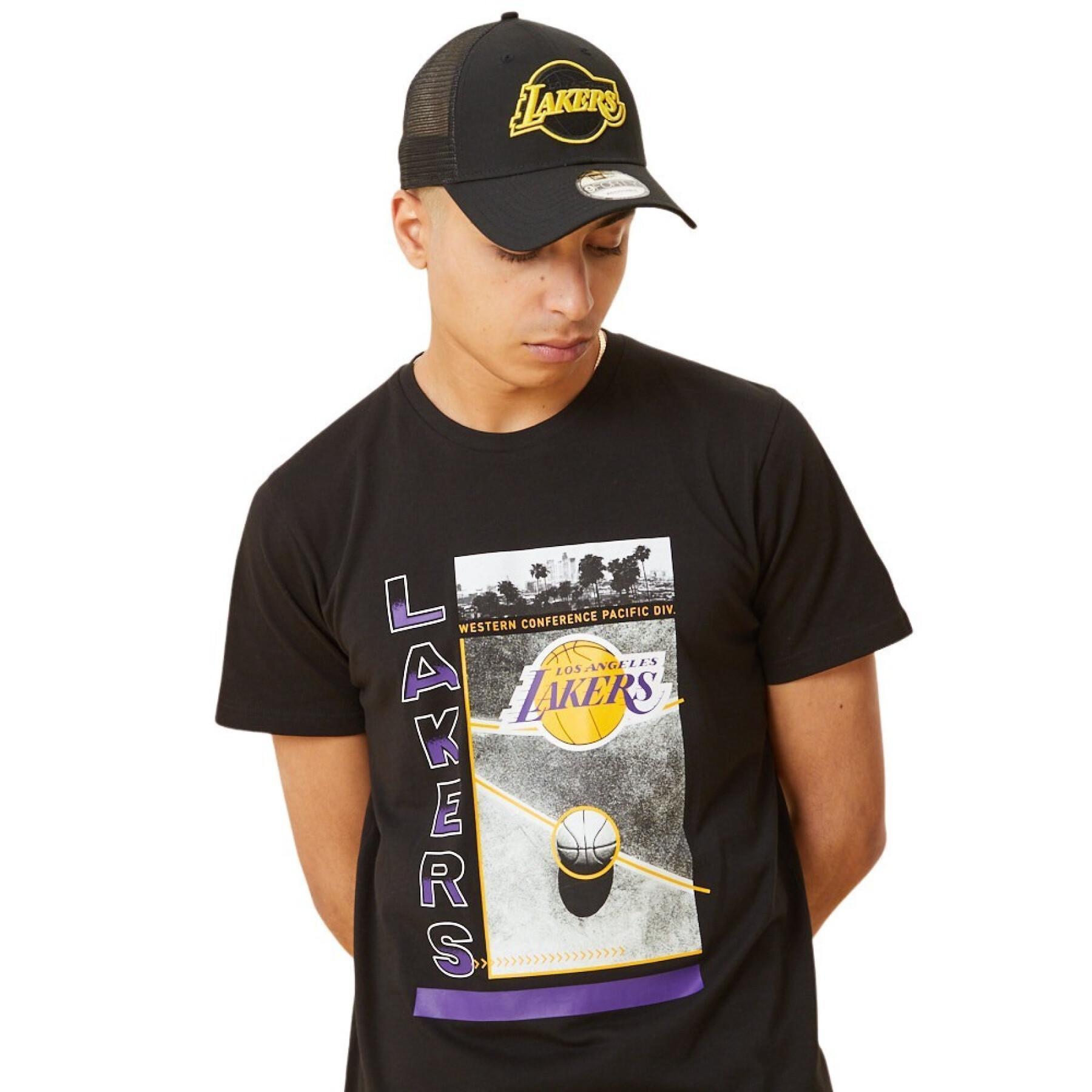 T-Shirt Los Angeles Lakers Court Photo