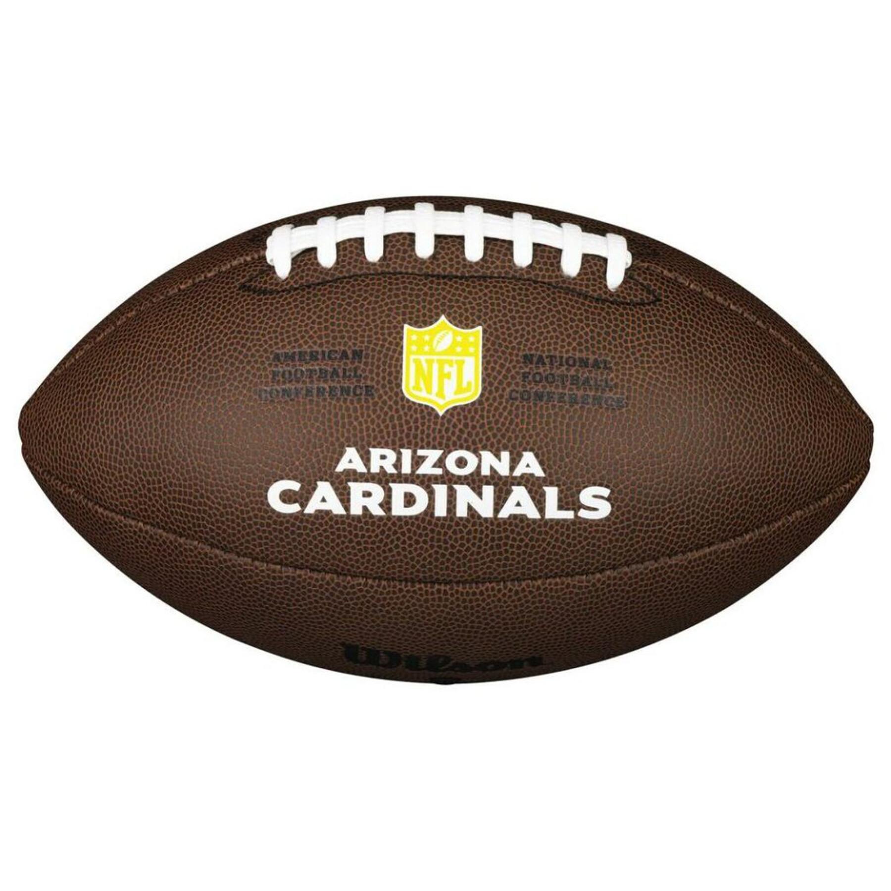 American Football Ball Wilson Cardinals NFL Licensed