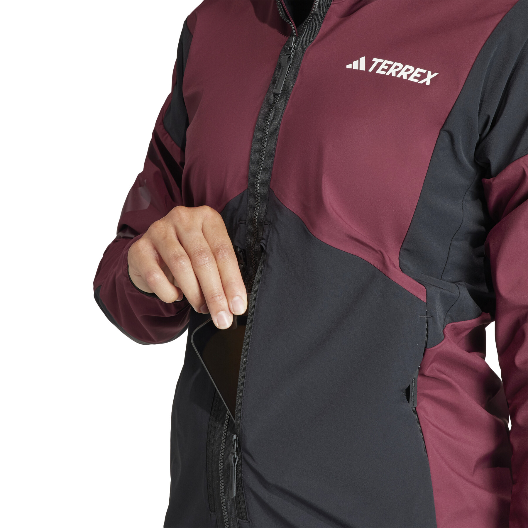 Wasserdichte Jacke für Frauen adidas Terrex Techrock Gore-Tex Softshell