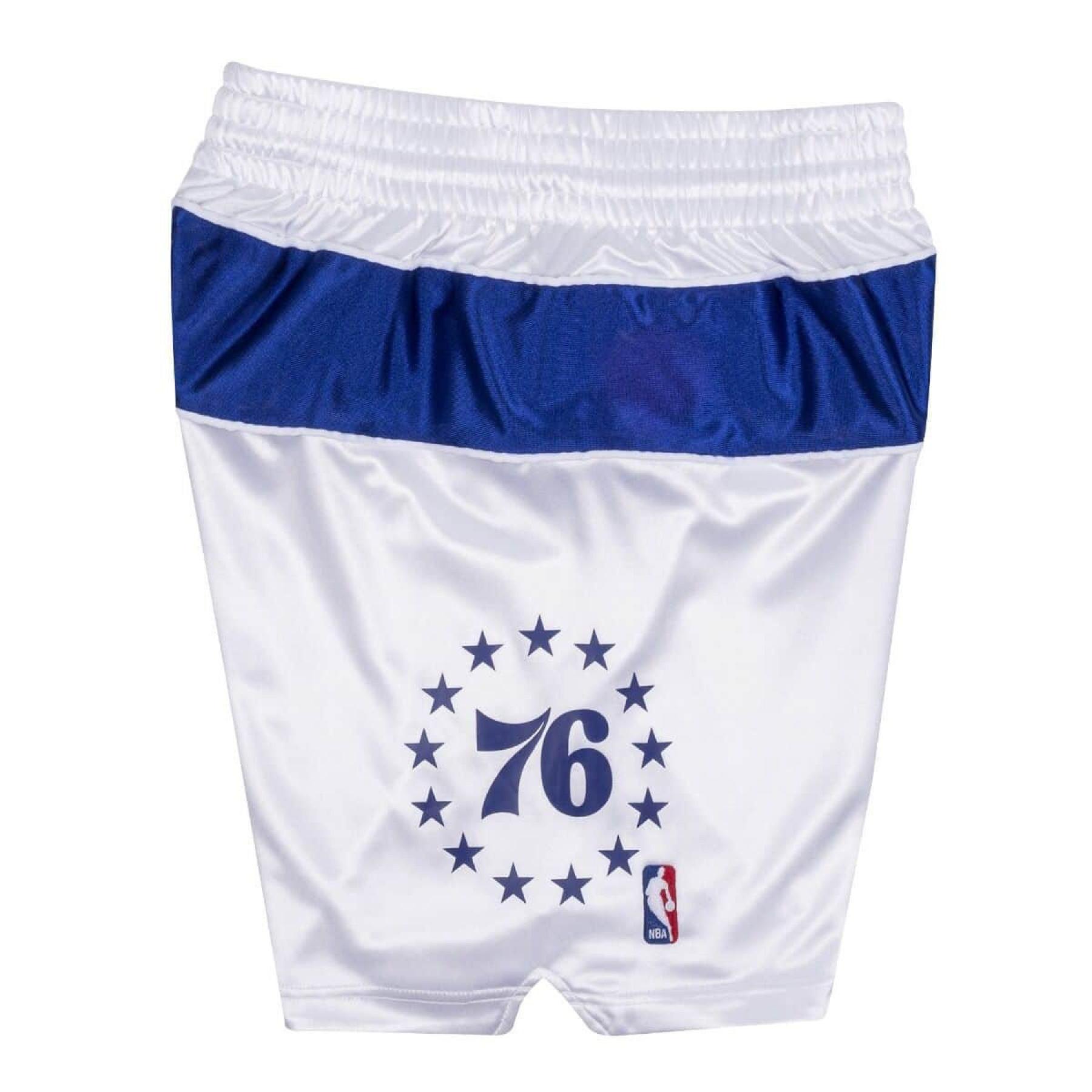 Authentische Shorts Philadelphia 76ers alternate 2003/04