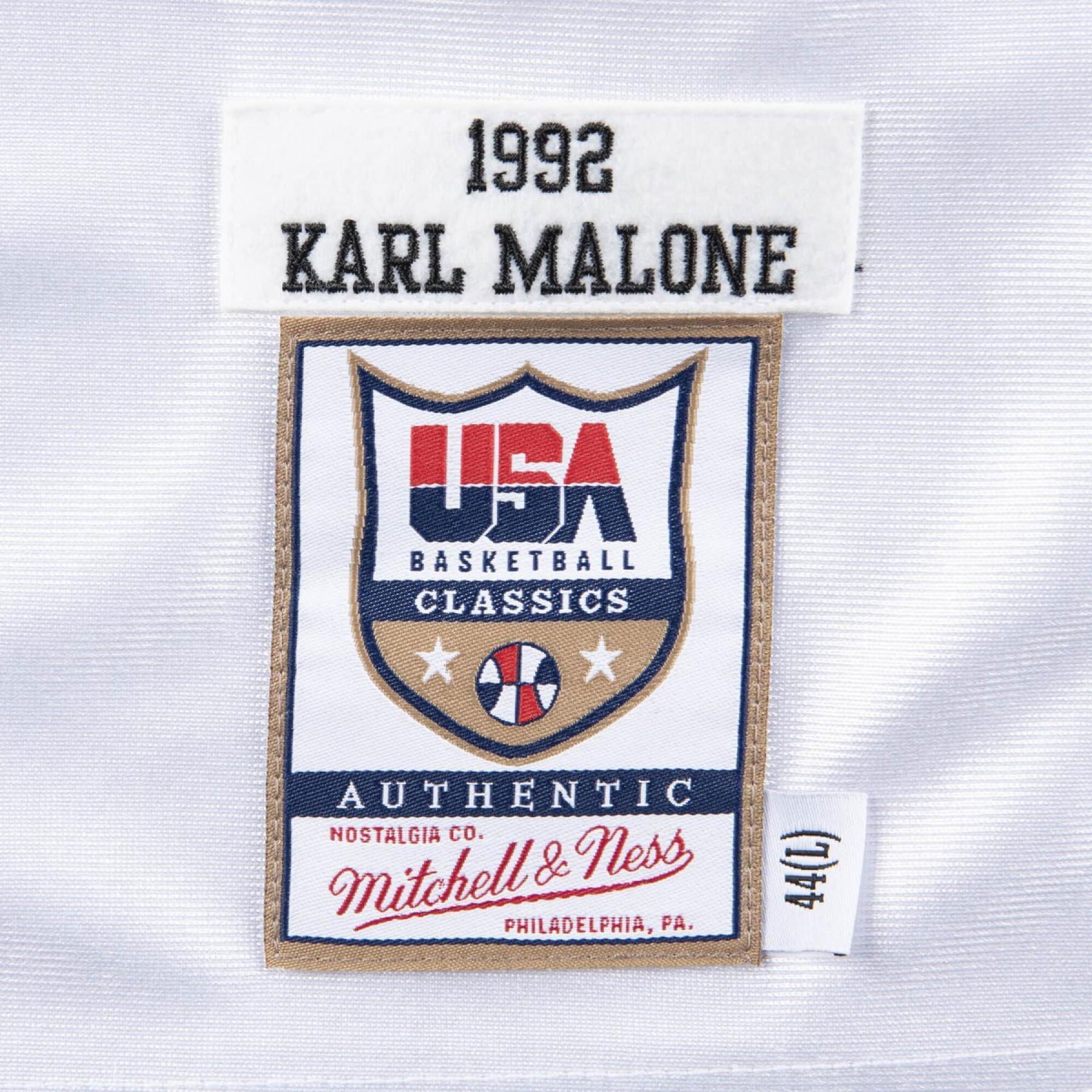 Authentische Mannschaftstrikots USA Karl Malone