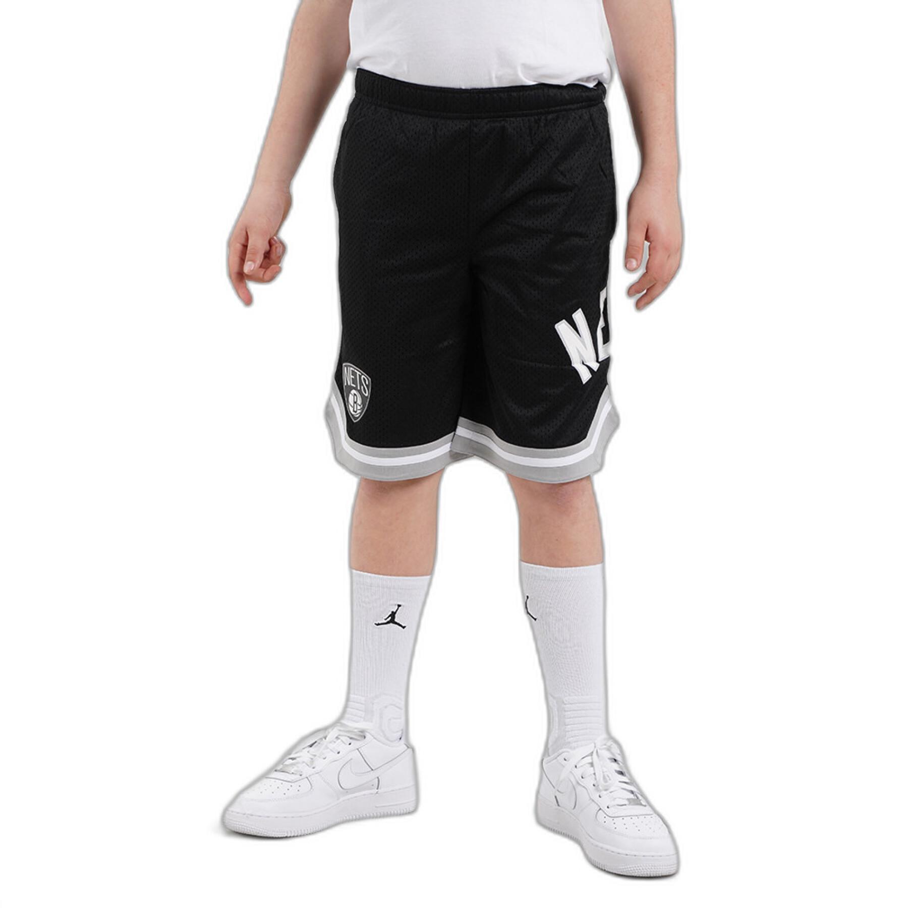 Shorts für Kinder Brooklyn Nets Baller Mesh