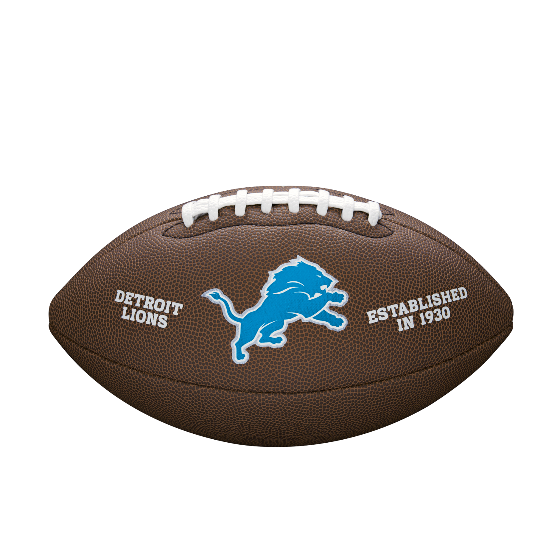 American Football Ball Wilson Detroit Lions NFL Licensed