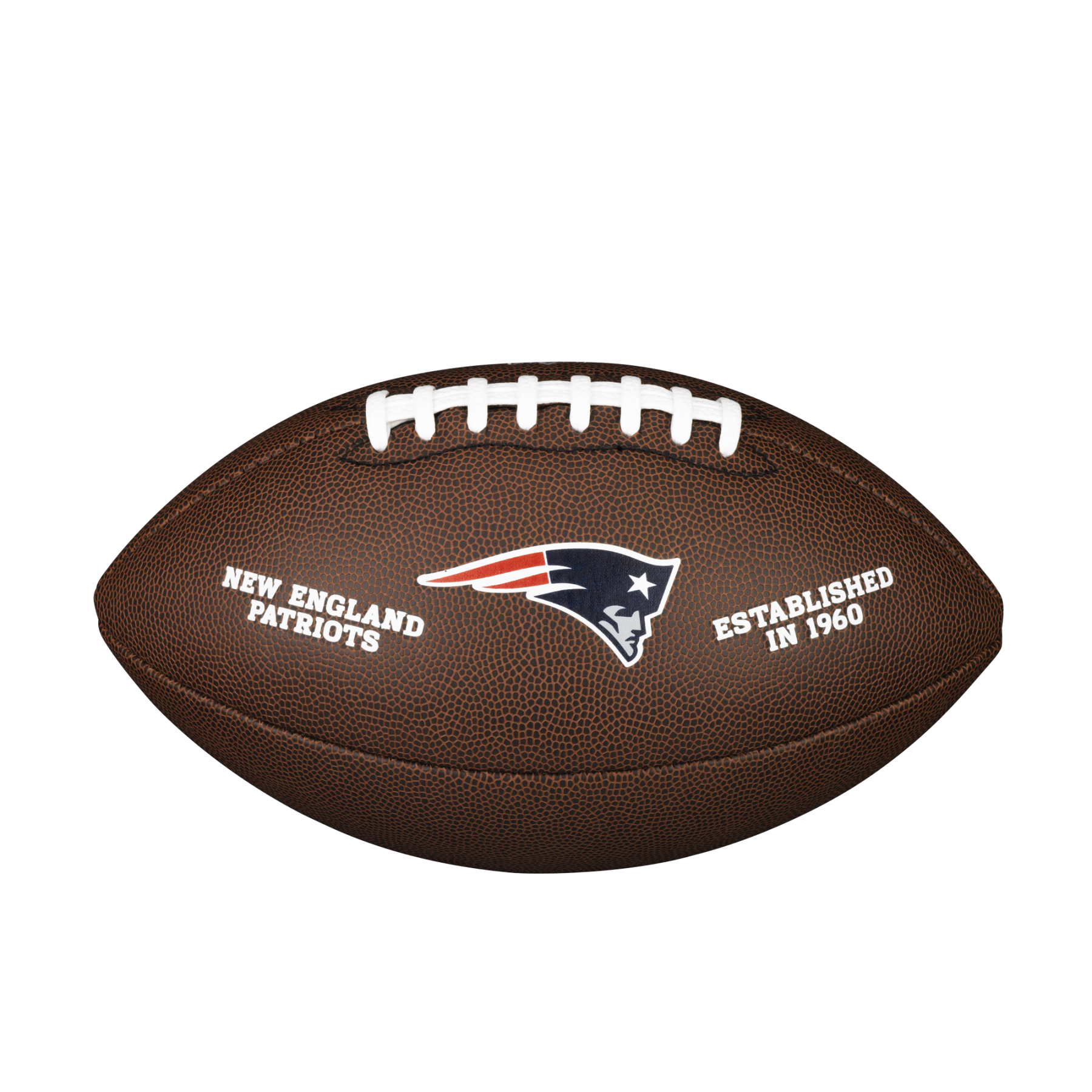 American Football Ball Wilson Patriots NFL Licensed