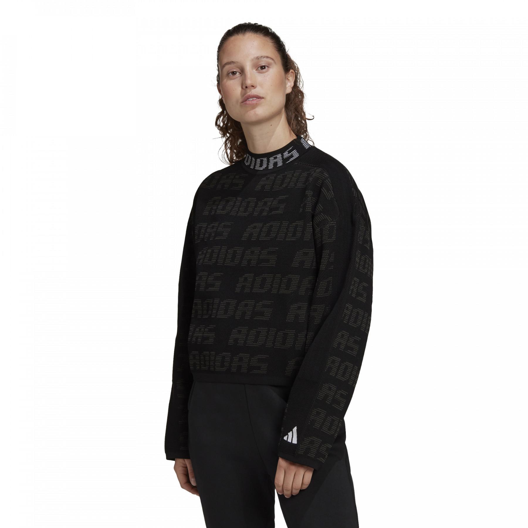 Damen-Sweatshirt adidas Knit Graphic