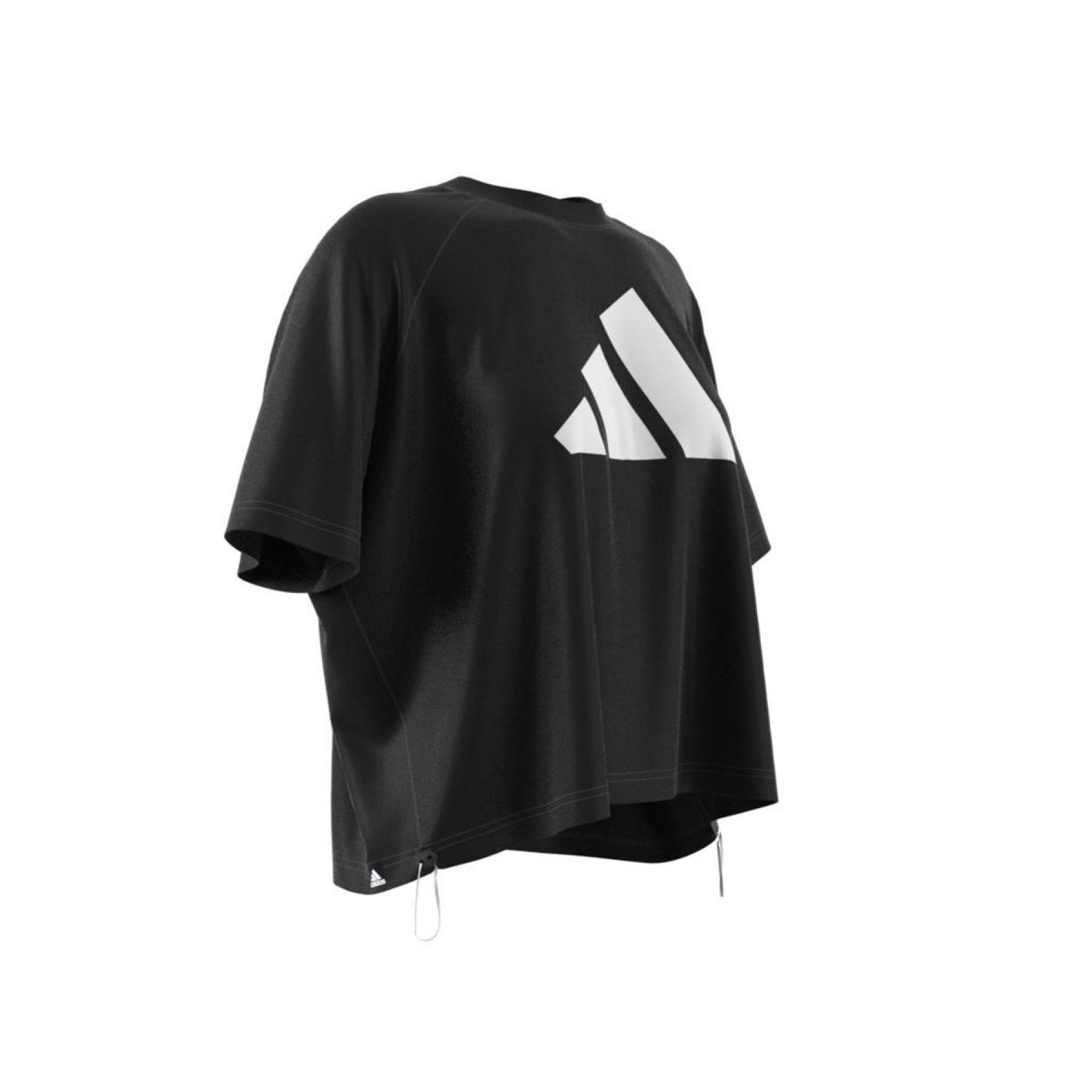 Frauen-T-Shirt adidas Sportswear Adjustable Badge of Sport
