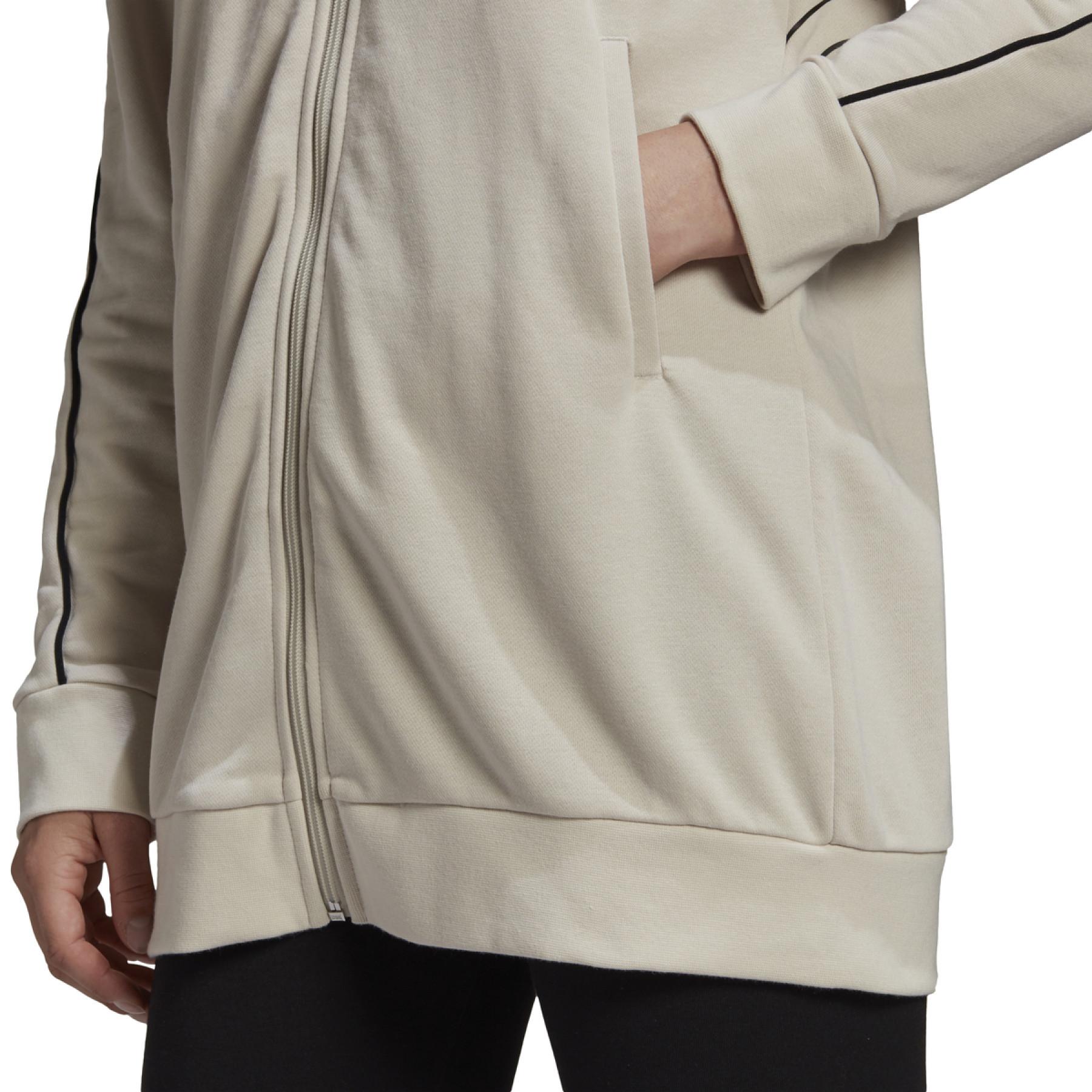 Damen-Kapuzenjacke mit Reißverschluss adidas Essentials Giant Logo