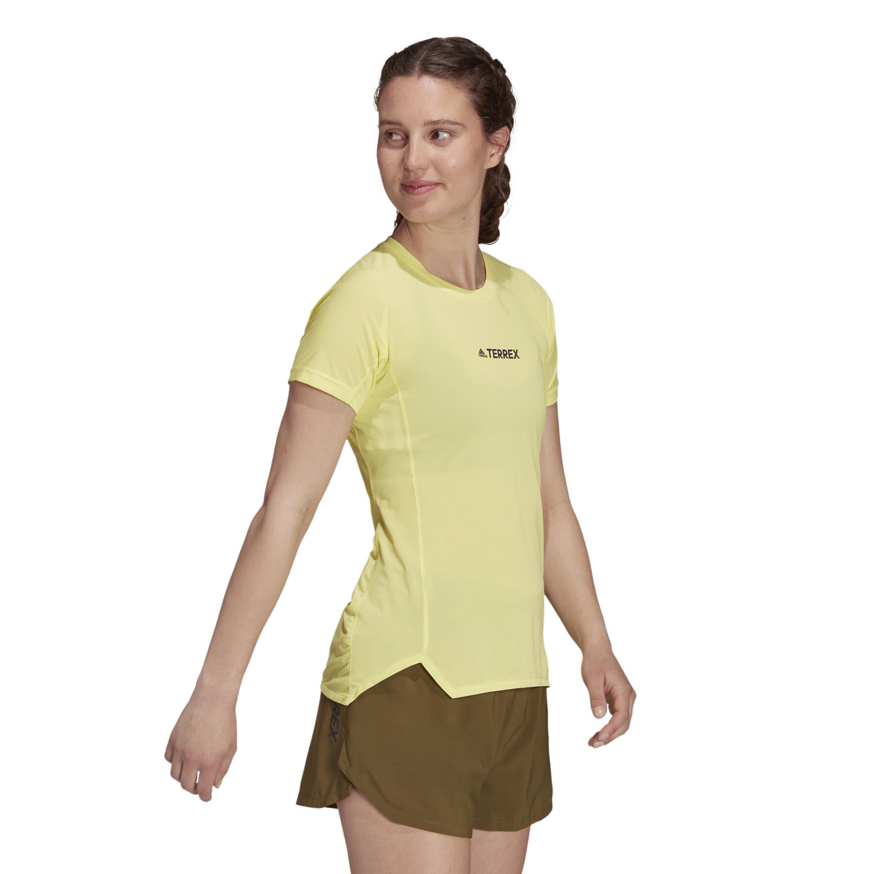 T-Shirt Frau adidas Terrex Parley Agravic Trail Running All-Around