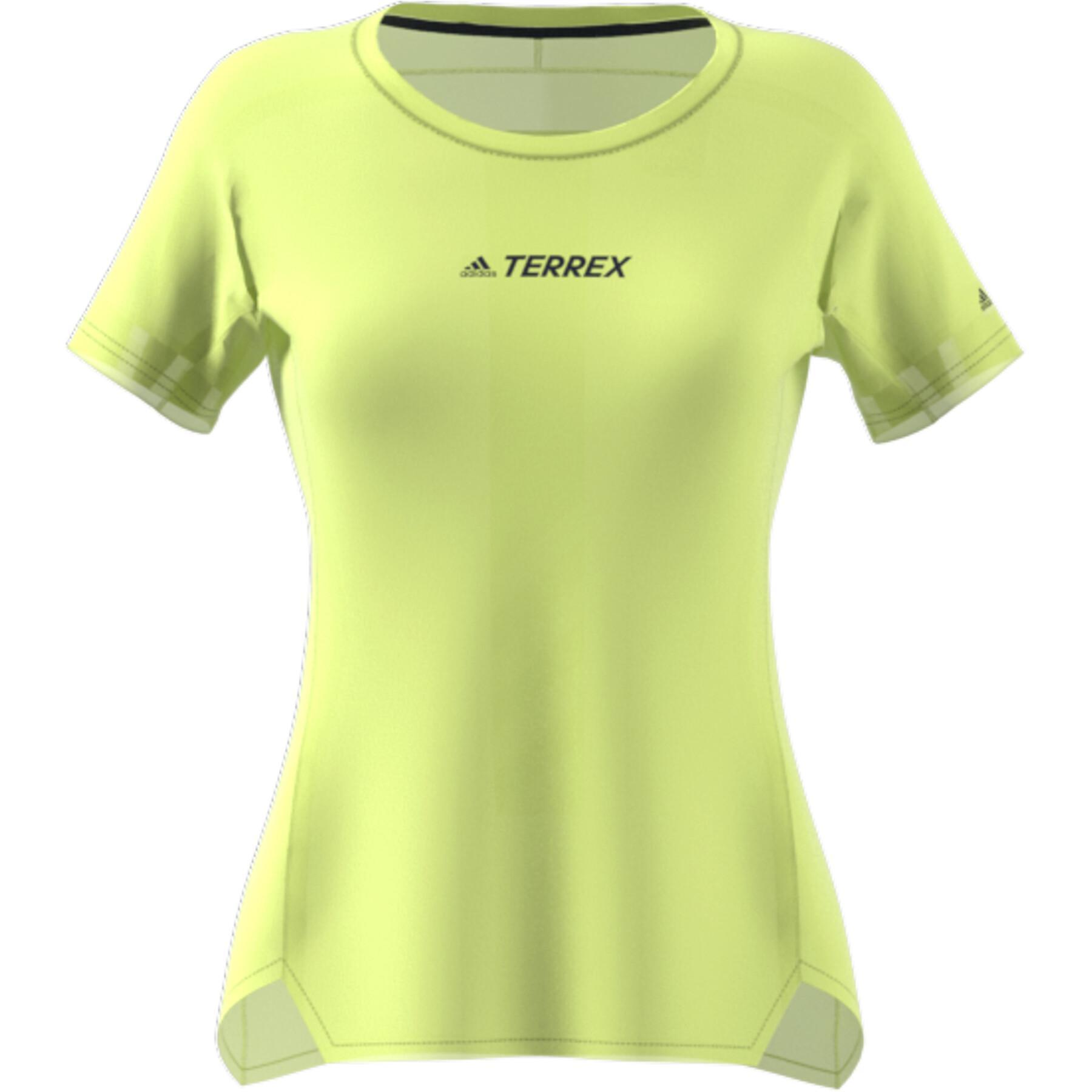 T-Shirt Frau adidas Terrex Parley Agravic Trail Running All-Around