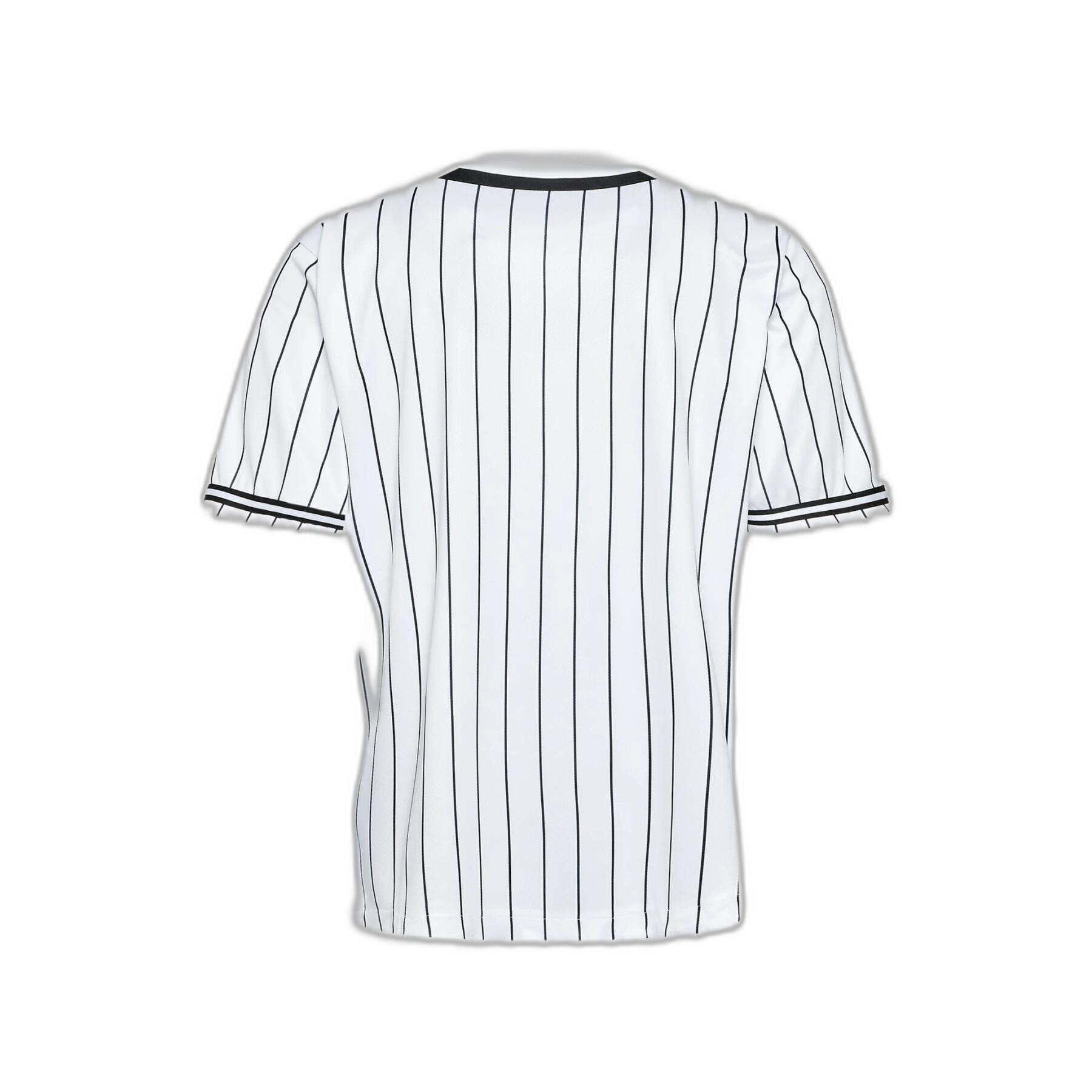 T-Shirt Karl Kani Serif Pinstripe Baseball