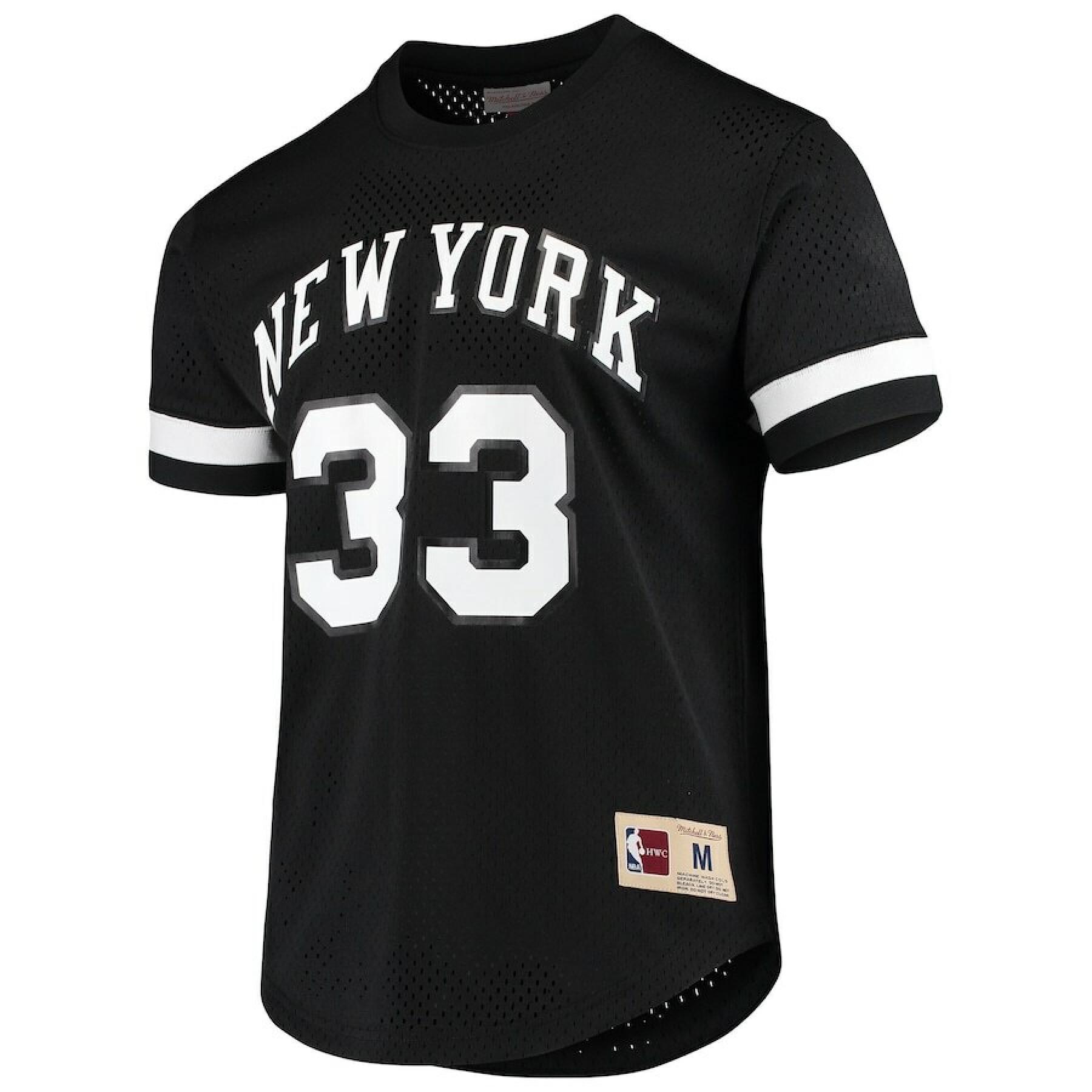 T-shirt New York Knicks black & white Patrick Ewing