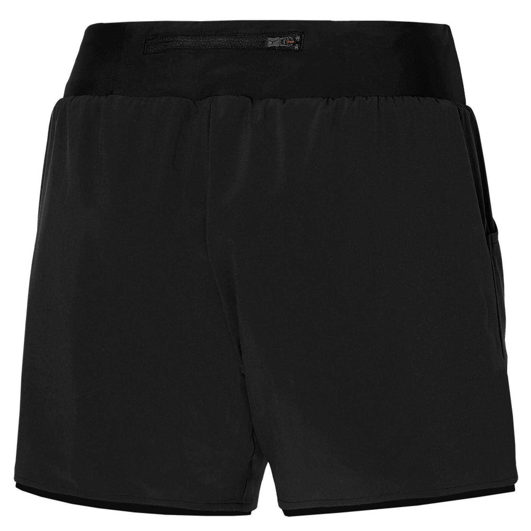 2-in-1-Shorts für Frauen Mizuno 4.5