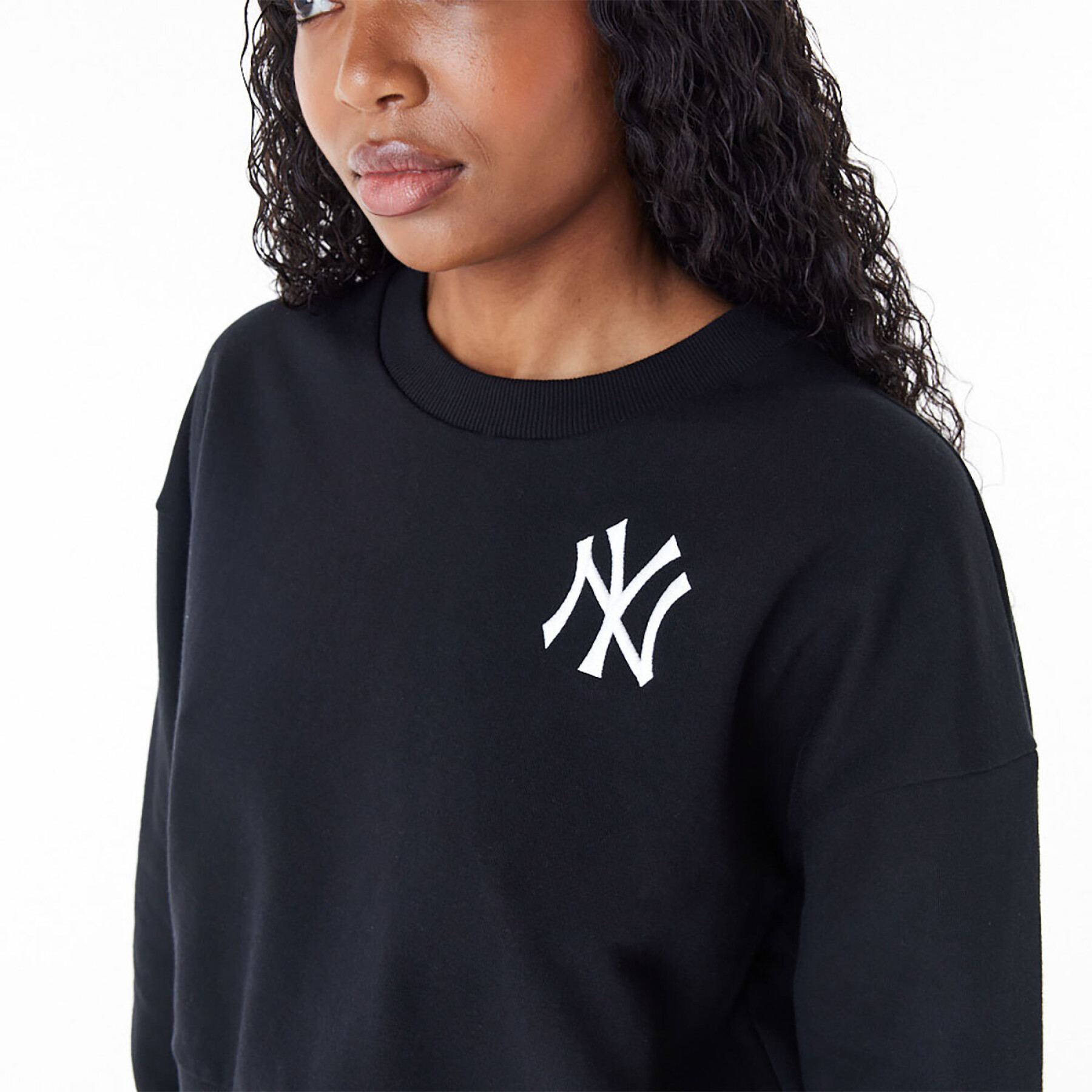 Sweatshirt crop Frau New York Yankees MLB