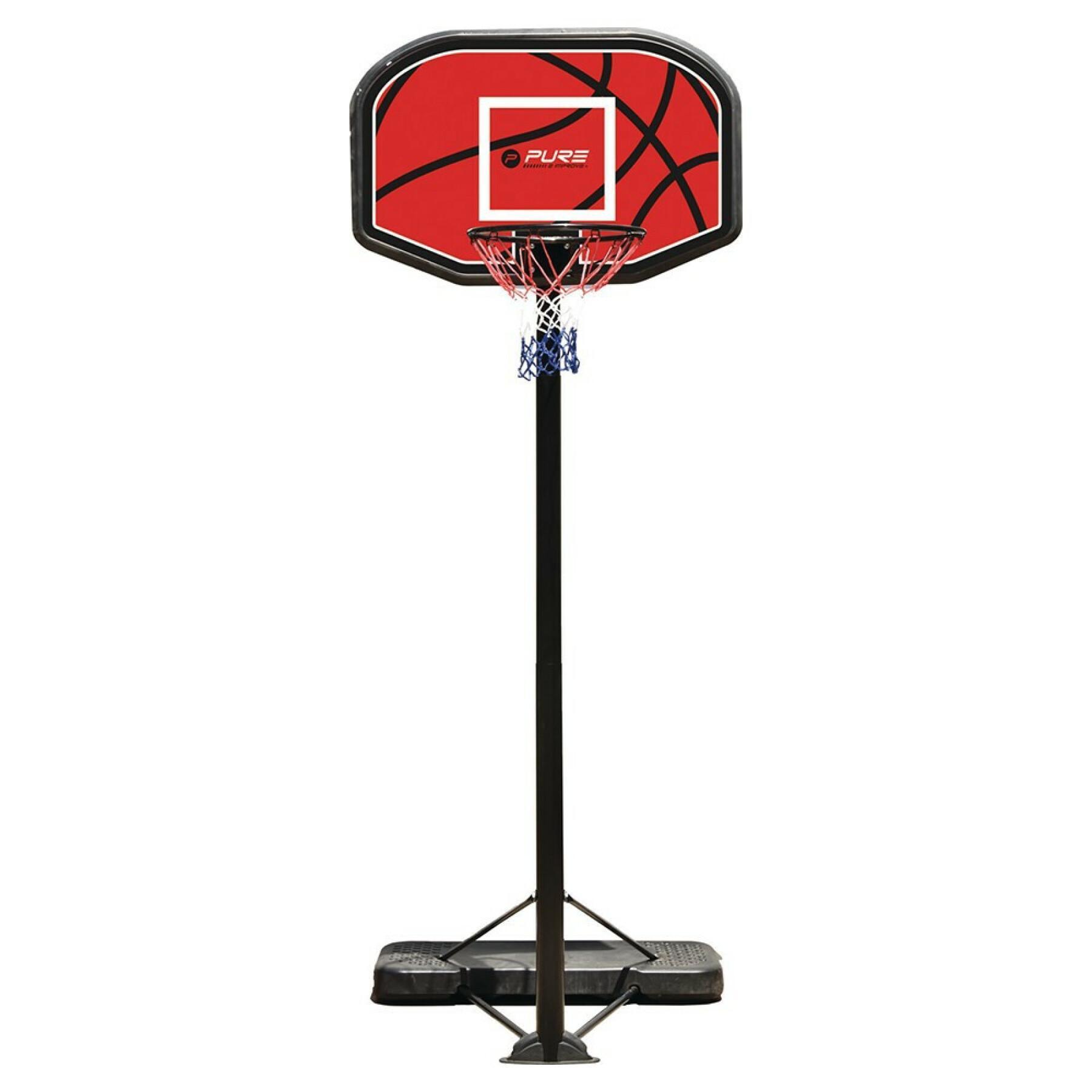 Höhe des Basketballkorbs 1,90-3,40 m Pure2Improve