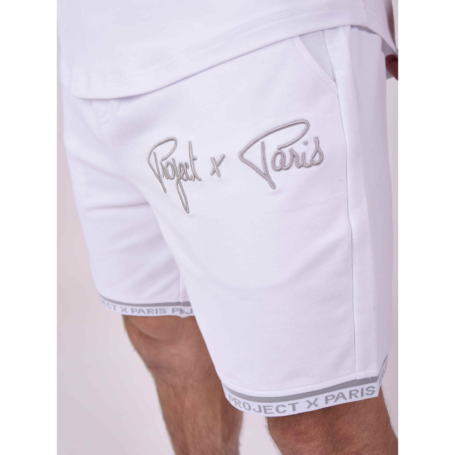 Shorts mit aufgesticktem Logo Project X Paris