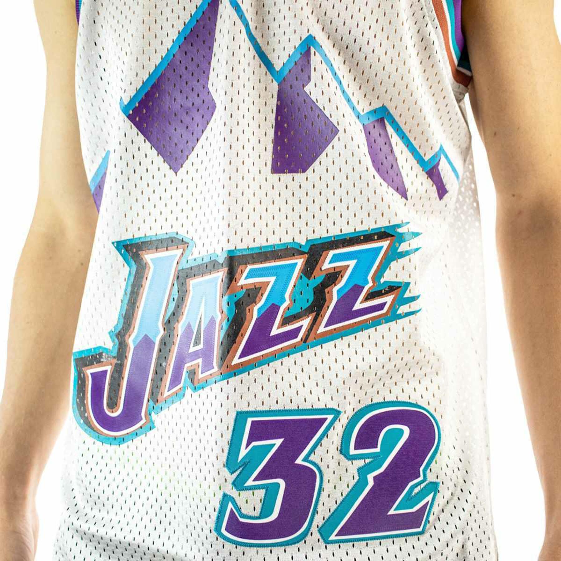Jersey Utah Jazz platinum Swingman Karl Malone