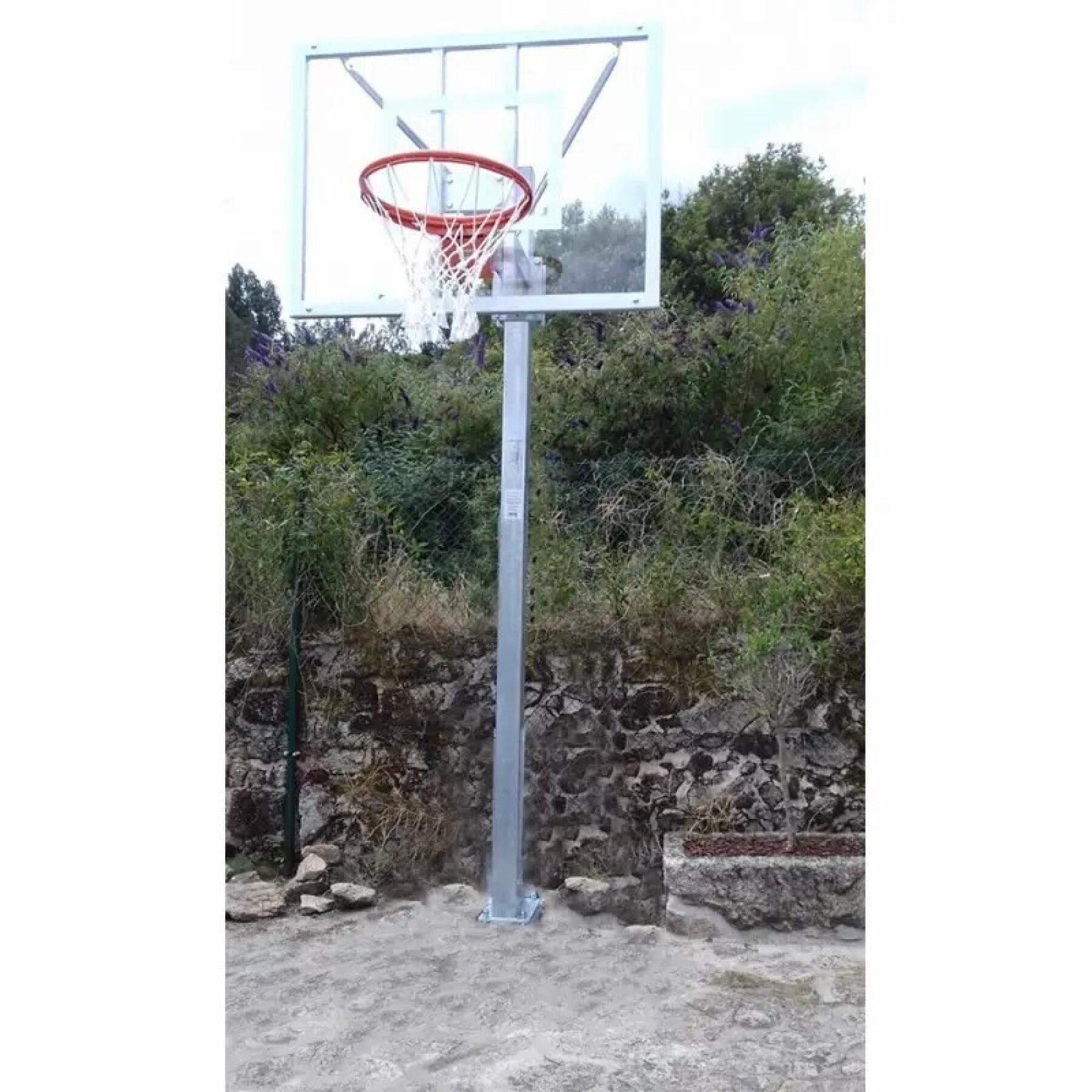 2er-Set Minibasketballkörbe verzinkt Rohr Softee Equipment