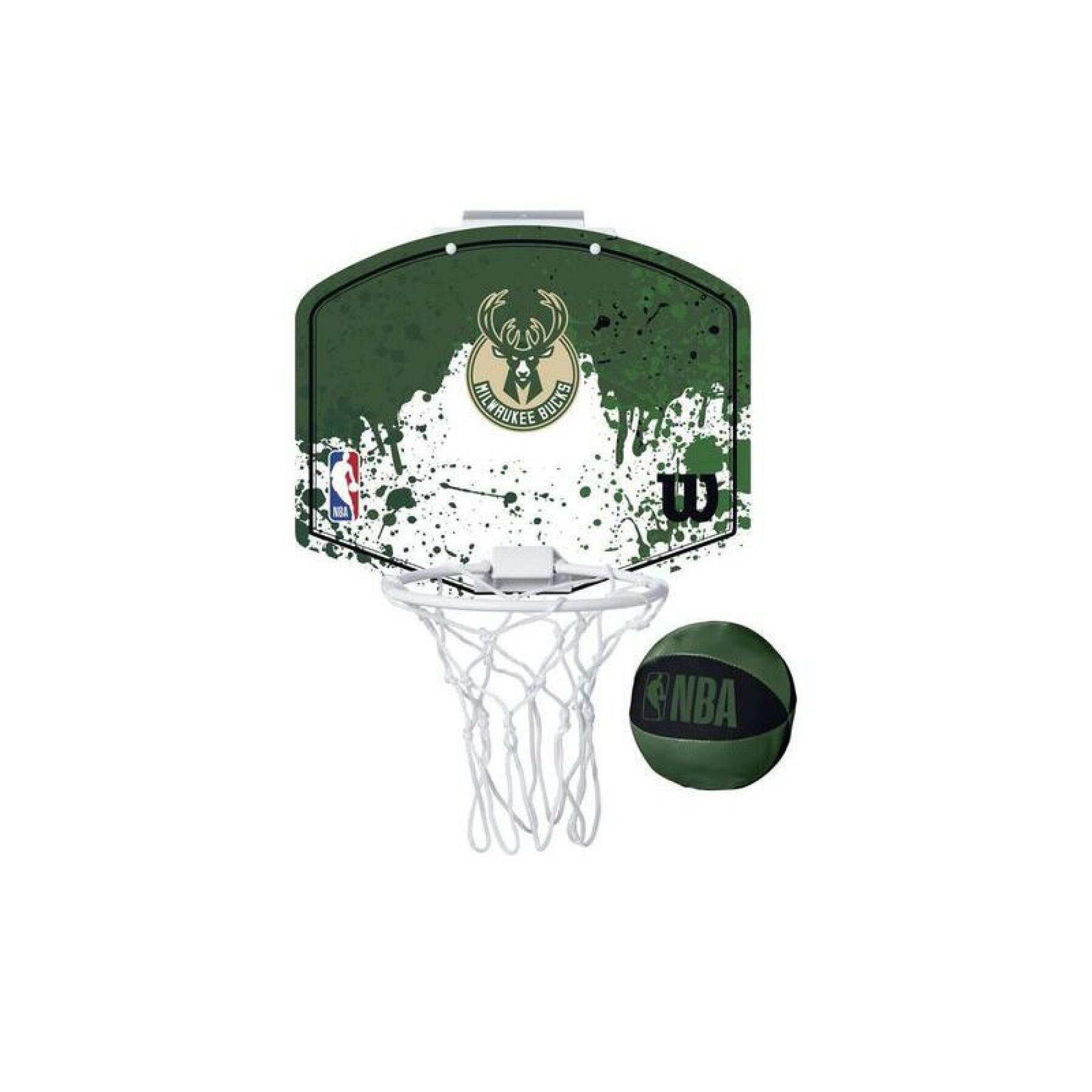 Mini NBA Basketballkorb Milwaukee Bucks