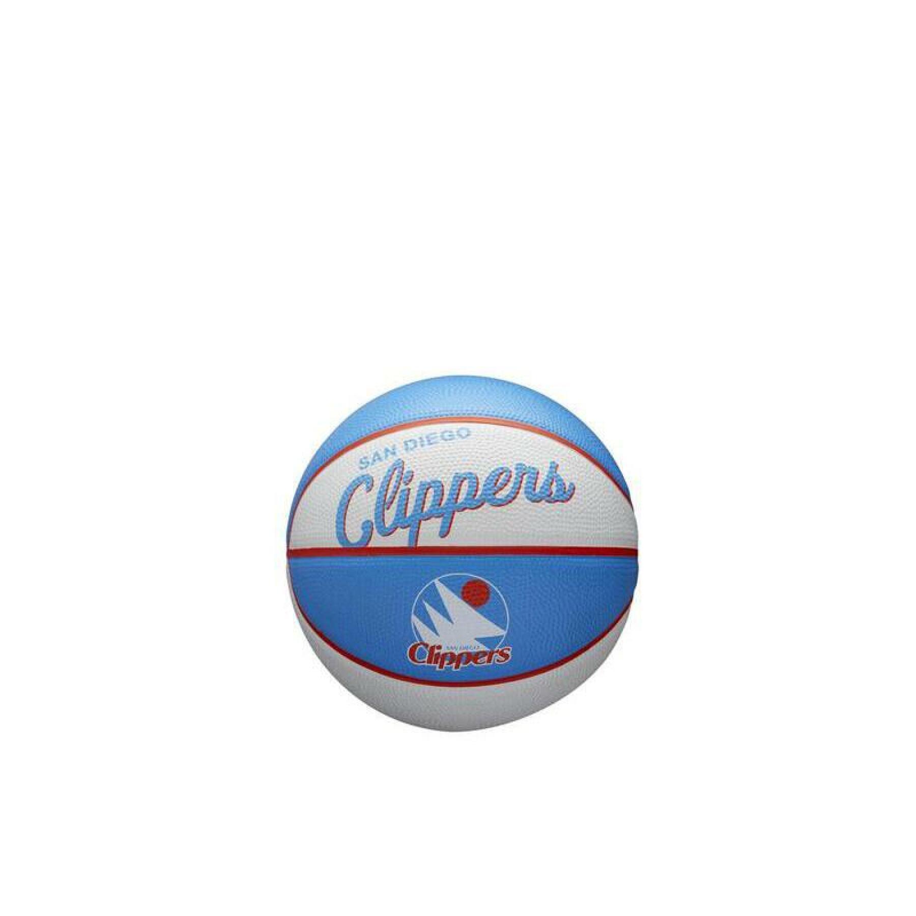 Mini NBA retro Basketball Los Angeles Clippers