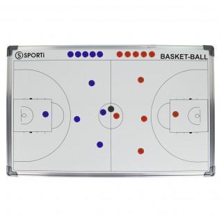 Taktische Tafel Basketball 60x90cm Sporti