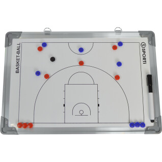 Kleines doppelseitiges Bild Basketball 30x45cm Sporti