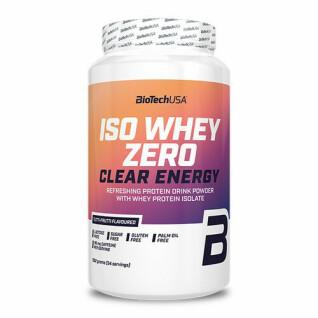 6er Pack Gläser mit Proteinen Biotech USA iso whey zero clear energy - Tutti-frutti - 1,362 kg