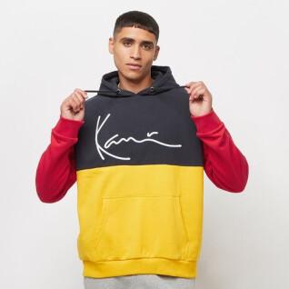 Sweatshirt mit Kapuze Karl Kani Small Signature Block Teddy