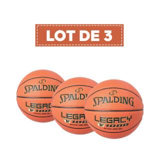 3er-Set Ballon Spalding TF 1000 Legacy Composite EL