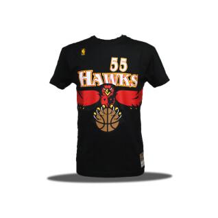 T-Shirt Atlanta Hawks NBA Script N&N Dikembe Mutombo