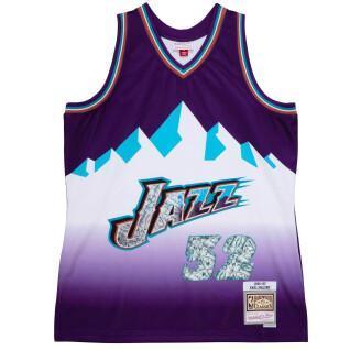 Trikot Utah Jazz NBA 75Th Anniversary Swingman 1996 Karl Malone