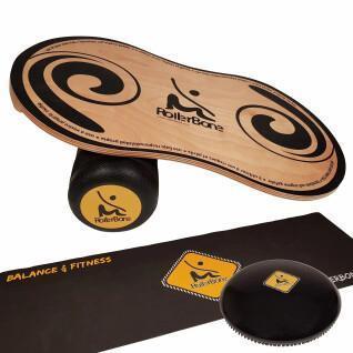 Balance Board mit Pro-Rolle + Softpad + Matte RollerBone