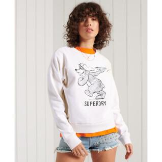 Damen-Sweatshirt Superdry Military Narrative