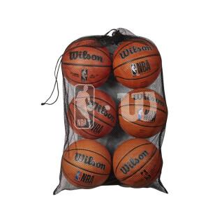 Tasche mit 6 Basketballs Wilson NBA