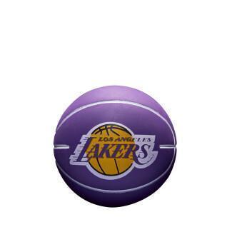 Prellender Ball nba dribbelnder Ball Los Angeles Lakers
