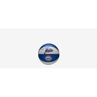 Mini-Ballon Brooklyn Nets Nba Team Retro 2021/22