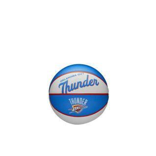 Mini NBA retro Basketball Oklahoma City Thunder