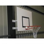 Wandmontierter Basketballkorb mit fester Höhe Halbmond Sporti France