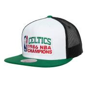 Mütze 86 nba champs trucker Boston Celtics 2021/22
