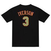 T-Shirt Philadelphia 76ers NBA Script N&N 76ers Allen Iverson