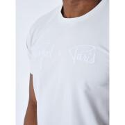 Basic T-Shirt mit kurzen Ärmeln und Logo-Stickerei Project X Paris
