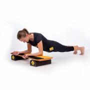 Balance Board + Ziegelsteine RollerBone Fitbone