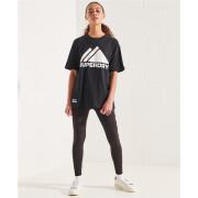 Monochromes Damen-T-Shirt Superdry Mountain Sport