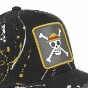 Trucker Tag Mütze mit Netzeinsatz Capslab One Piece Skull