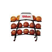 Geschosshalter Wilson Deluxe 15 Basketballs